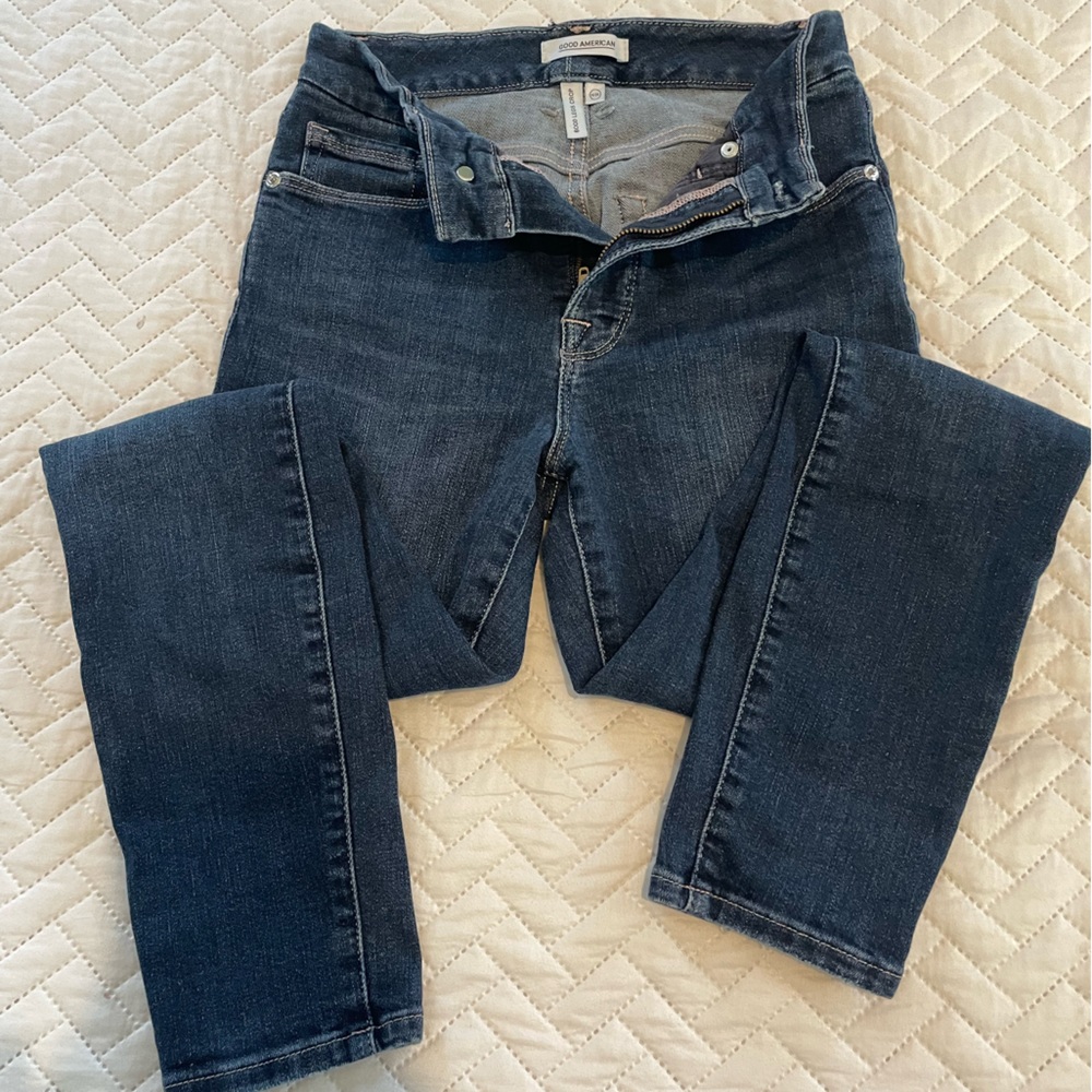 Good American Good Legs Crop